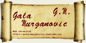 Gala Murganović vizit kartica